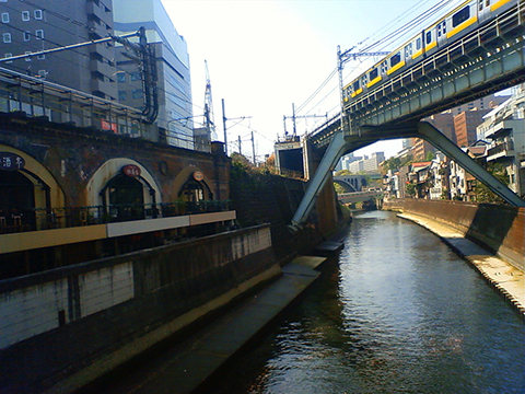 昌平橋からの神田川