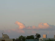 南側に見る日の出景色